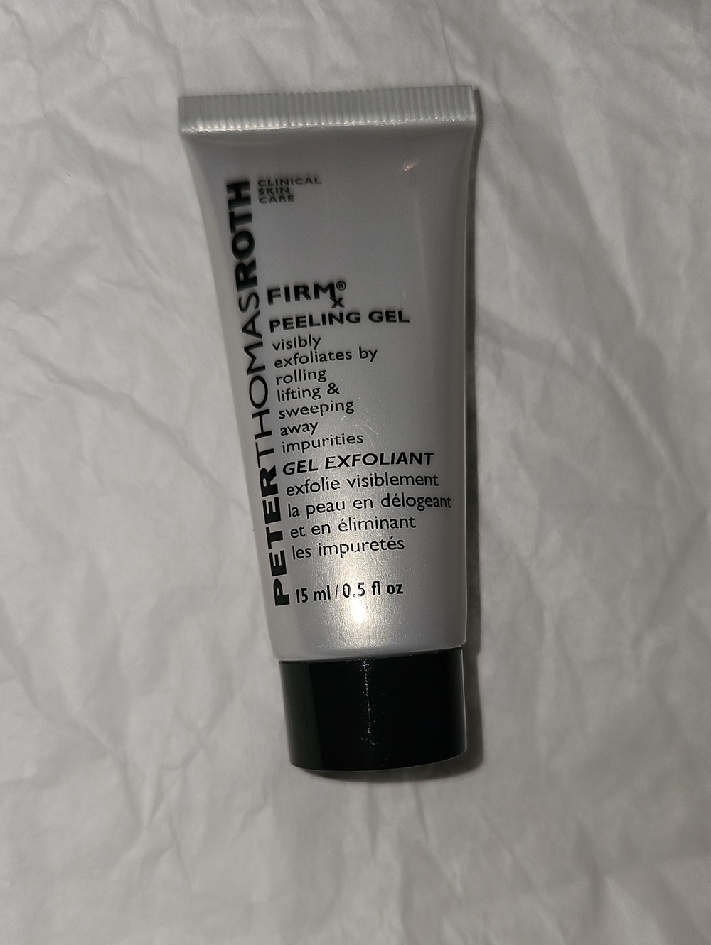 Peter Thomas Roth White Tube with Black Cap - FIRMx Peeling Gel